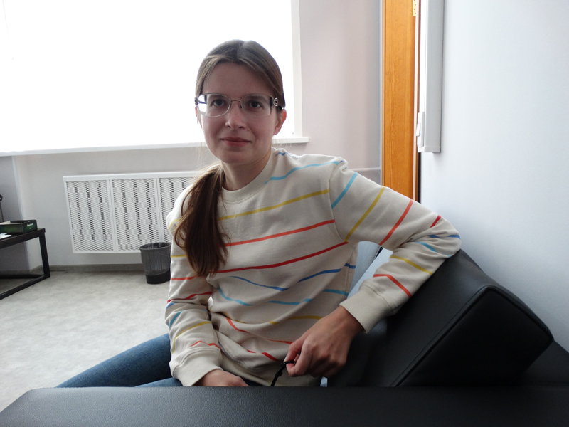 Выпускница ФФ СПбГУ, к.ф.-м.н. Екатерина Злобина